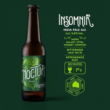 NOCTUA INSOMNIA IPA 0.33lt